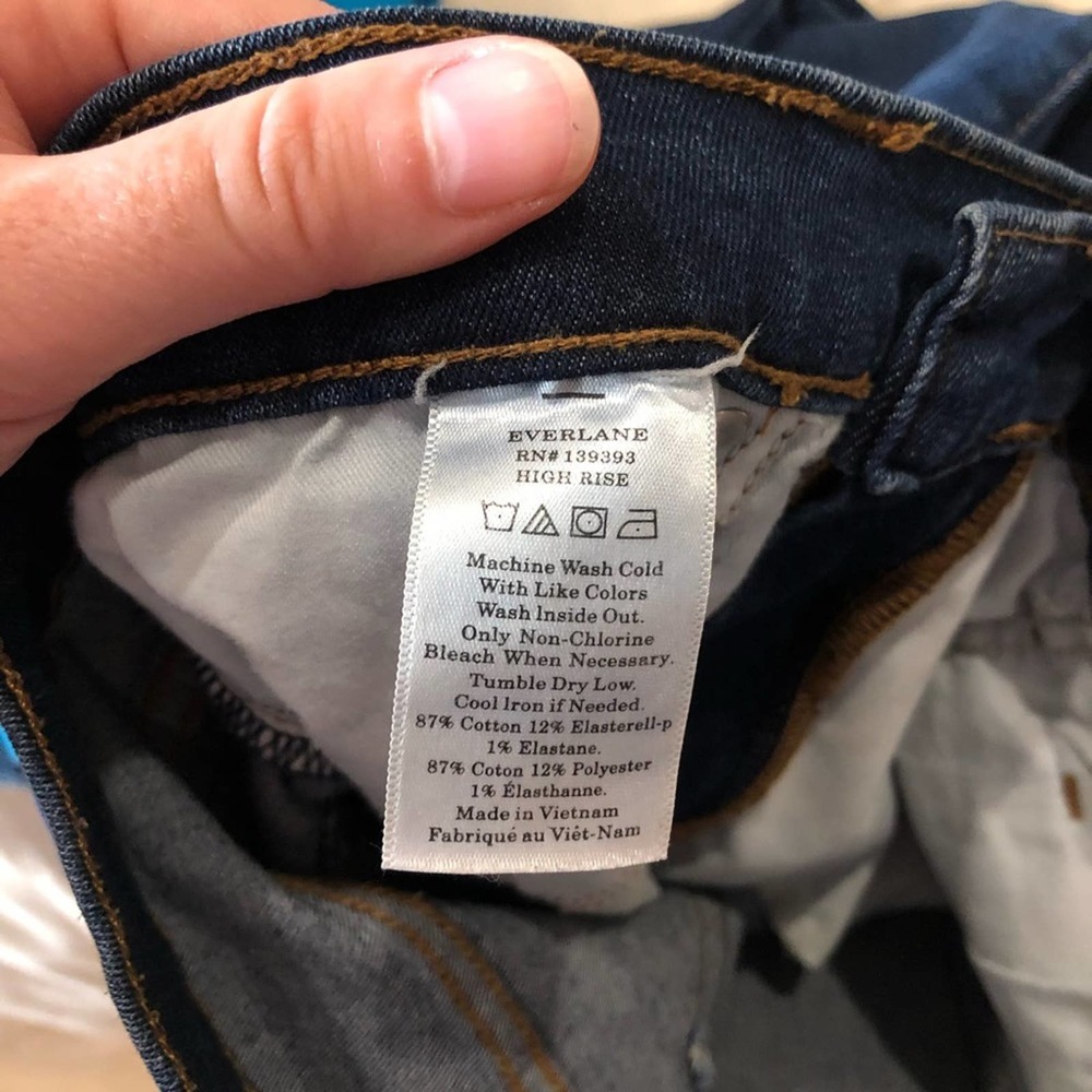 Everlane High Rise Skinny Jeans - Picture 5 of 6